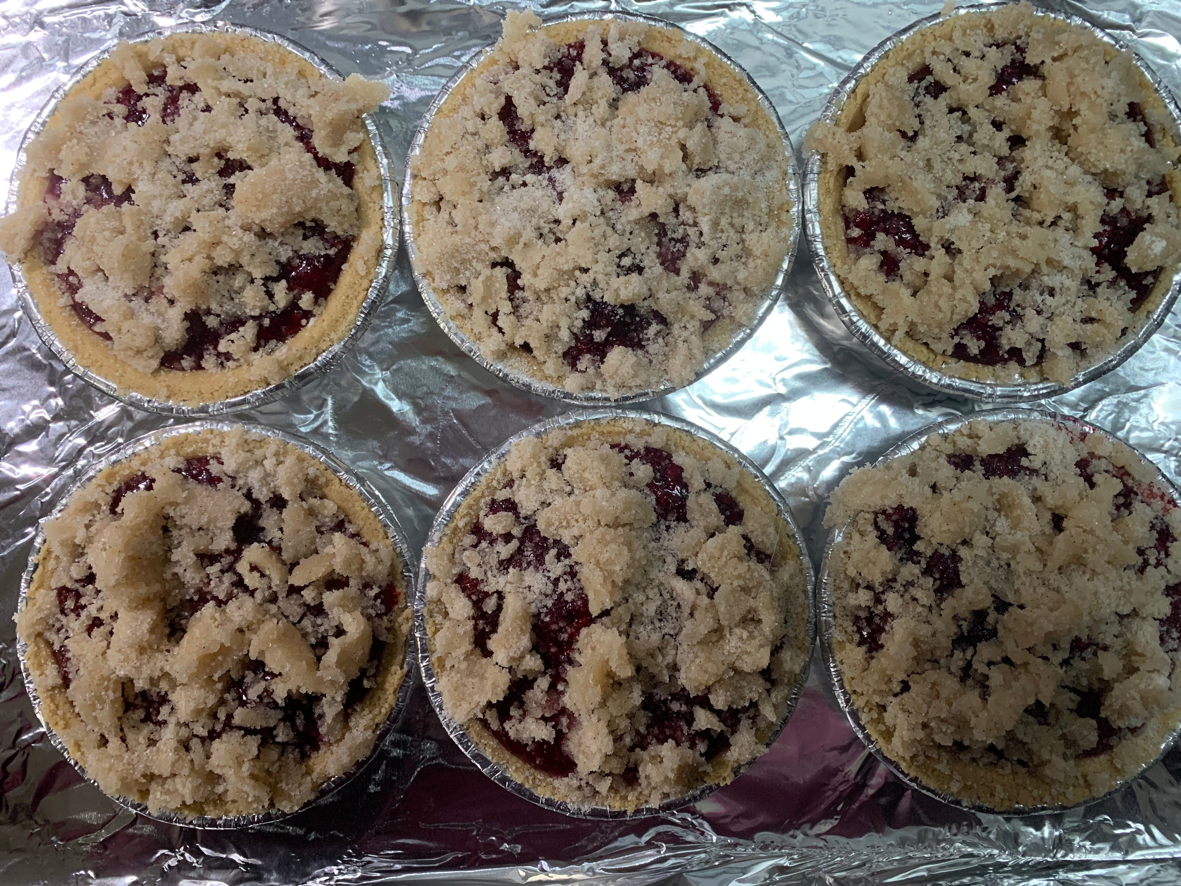Raspberry Tart 6 Pack