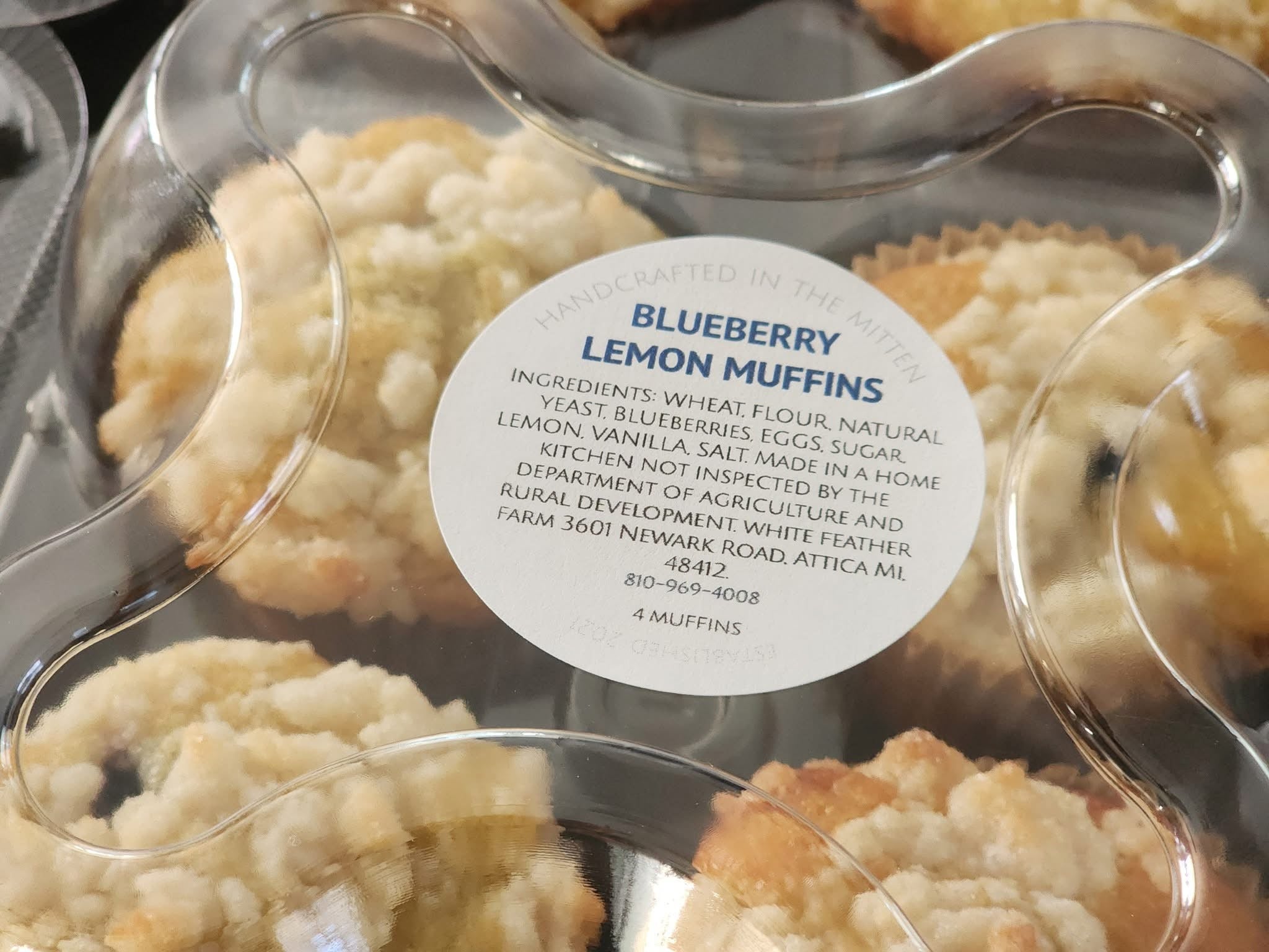 Blueberry Lemon Muffins