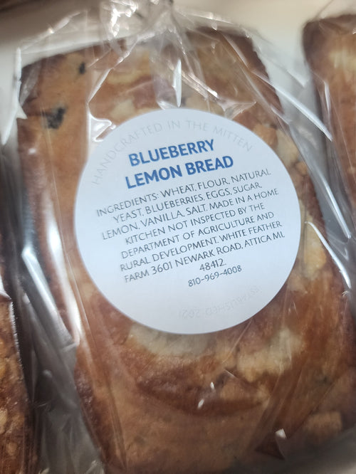 Blueberry Lemon Mini Bread