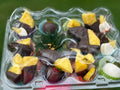 Chocolate Covered Pineapples, Strawberries and other in season fruit.