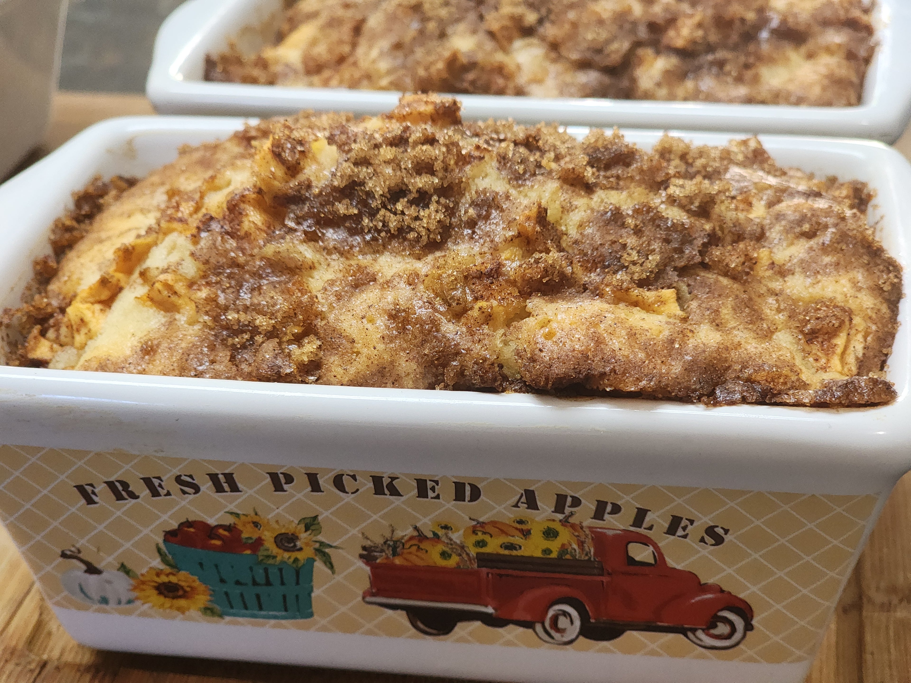 Apple Cinnamon Mini Bread