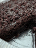 9" Extra Chocolate Fudgy Brownie
